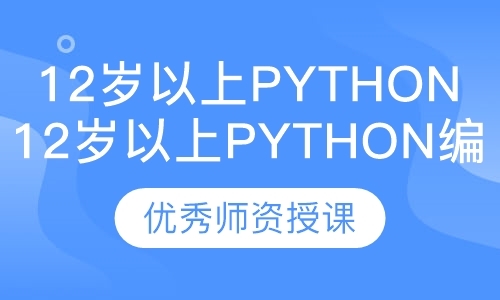 惠州12岁以上python编程