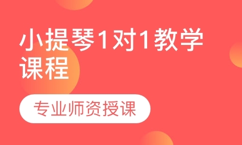 小提琴1对1教学课程