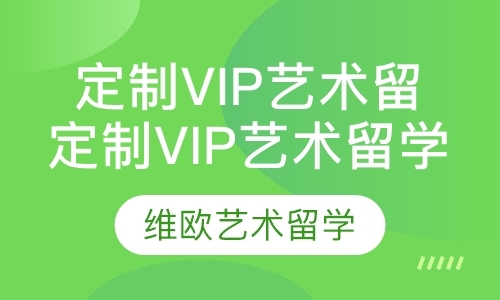 定制vip艺术留学方案