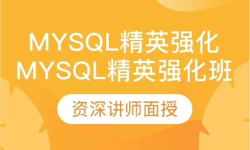 MySQL精英强化班