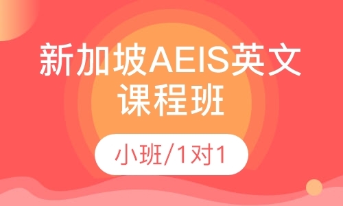 新加坡AEIS英文课程班