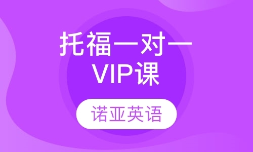 托福一对一VIP培训班