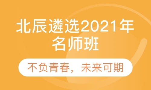 北辰遴选2021年老师班