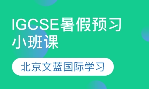 IGCSE暑假预习小班课