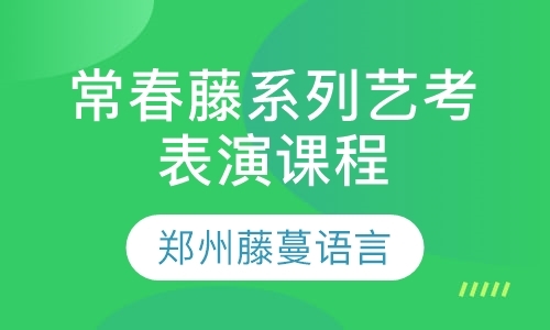 郑州影视表演高考培训班