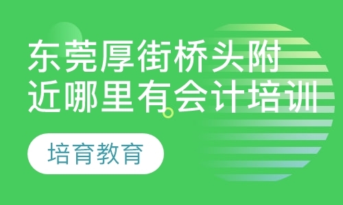 东莞学会计实操