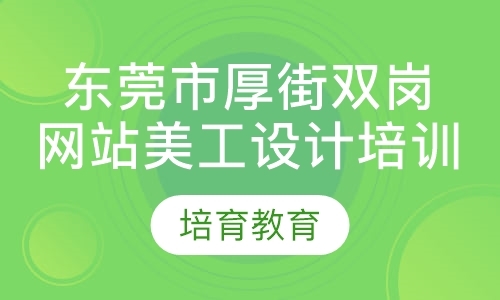 东莞网站设计培训