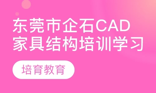 东莞市企石CAD家具结构培训学习基地