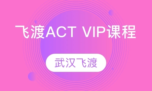 飞渡ACT VIP课程