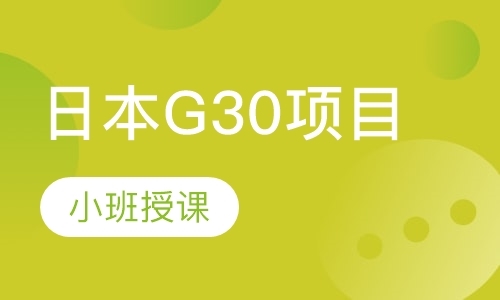 日本G30项目