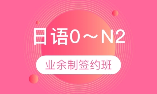 0～N2日语业余制