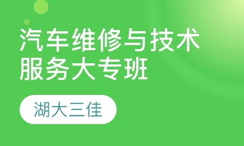 长沙汽车维修与技术服务大专班