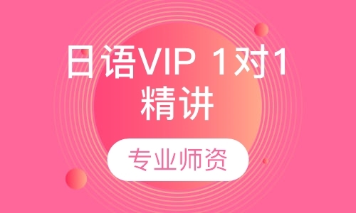 日语VIP 1对1 精讲套餐
