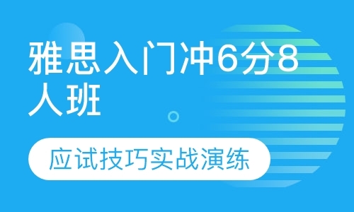 深圳雅思入门冲6分8人班