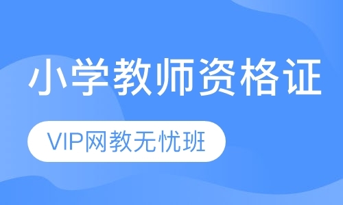 小学教师资格证VIP网教无忧班