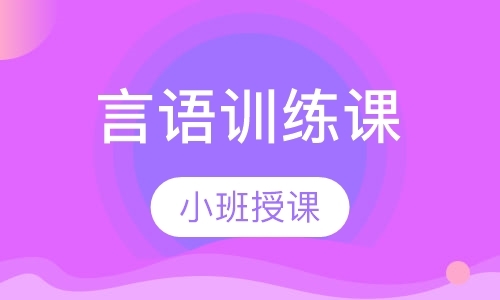 上海言语训练课