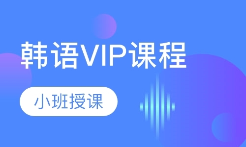 重庆韩语VIP课程