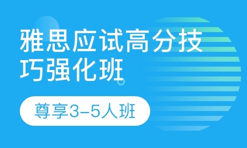 雅思应试高分技巧强化班 尊享3-5人班