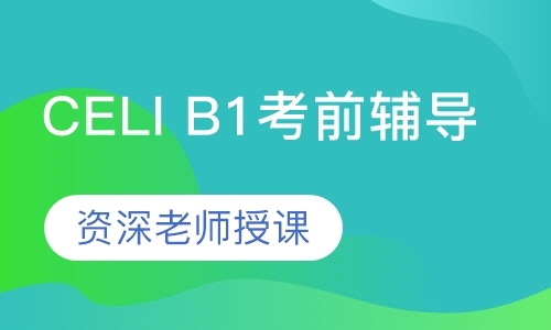 Celi B1考前辅导