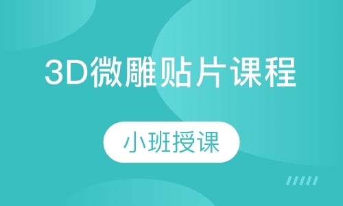 长沙3D微雕贴片课程