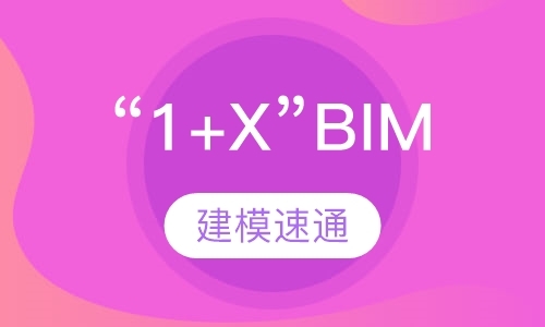 上海“1+X”BIM建模速通班